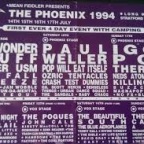 Friday, 15 July, 1994 – Phoenix Festival, Stratford-Upon-Avon, England